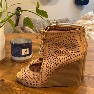 Jeffrey Campbell Lace Up Wedges